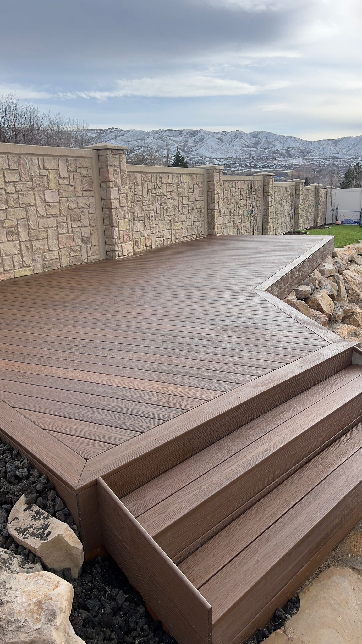 Photo of Deck, Landscaping